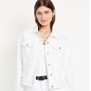 Old Navy Classic Jean Jacket, White